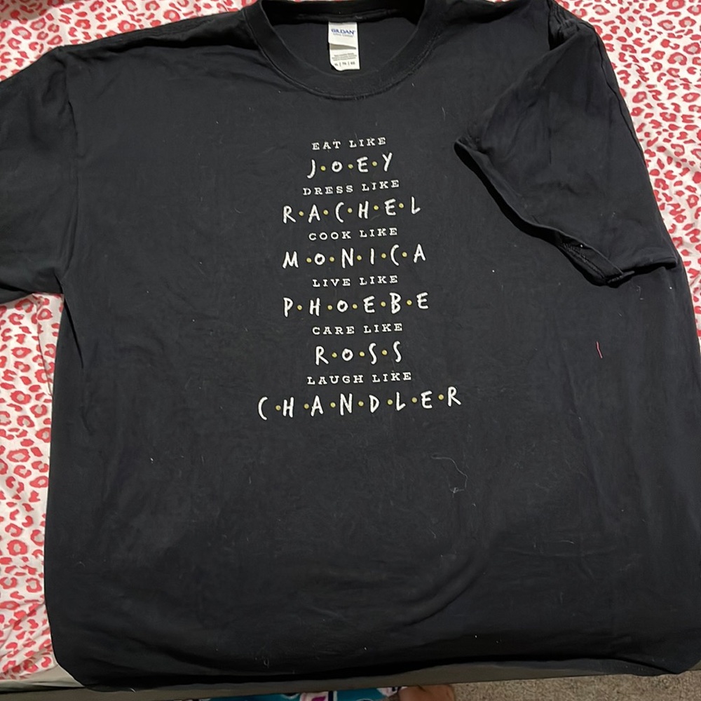 FRIENDS tv show character unisex tshirt